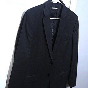 Calvin Klein Men Dark Grayish Blue  Blazer Only   Large